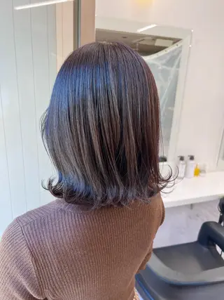 ショート カラー パーマ ヘアアレンジ メンズ キッズ ネイル マツエク・マツパ アイブロウ 上品＆韓国風 🥀海心🥀のヘアスタイル