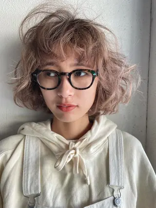 ショート minatsu 東京の技術を京都でのヘアスタイル