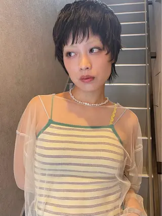 ショート 三浦 ふたばのヘアスタイル