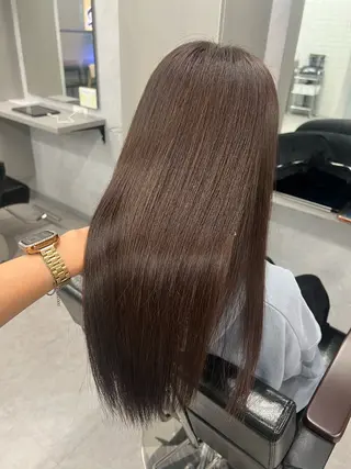 ロング 石津 優菜のヘアスタイル