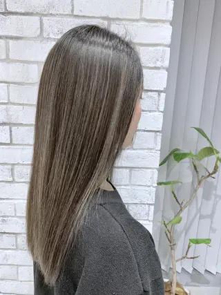 ロング カラー パーマ ヘアアレンジ 縮毛矯正/美髪 髪質改善/石田幸輔のヘアスタイル