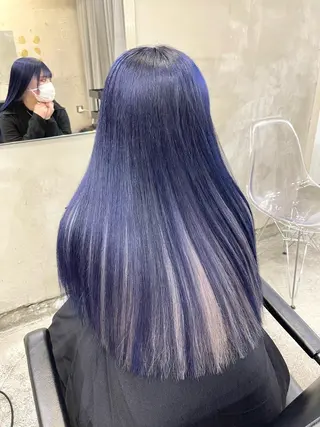 ロング カラー ハッシュカット/ハイ トーン/HIROKIのヘアスタイル