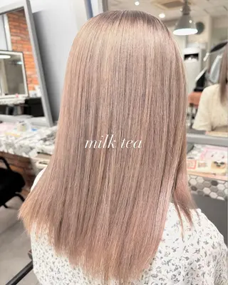 ミディアム quill クイル　ツボイタクマのヘアスタイル