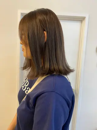 ミディアム カラー ichika/福岡 /透明感カラー🤎のヘアスタイル