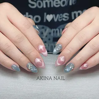 セミロング Akina Nail 亀戸のネイルデザイン