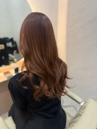 セミロング カラー 🧡 TOMO🧡のヘアスタイル