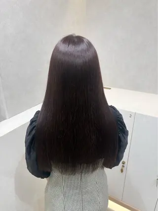 ロング 髪質改善×透明感 カラー🫧ふうま🪽のヘアスタイル