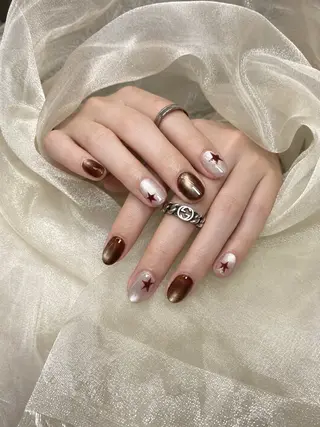 ネイル あ きのネイルデザイン