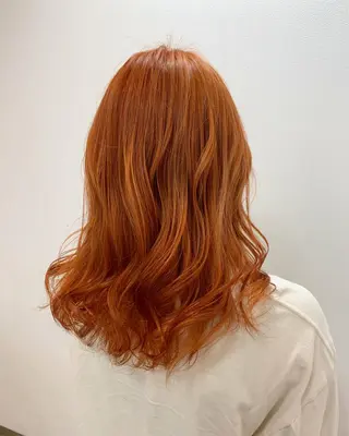 セミロング カラー i'll 未空のヘアスタイル