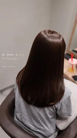 ミディアム カラー 【垢抜けカラー/ 縮毛矯正】Taikiのヘアスタイル