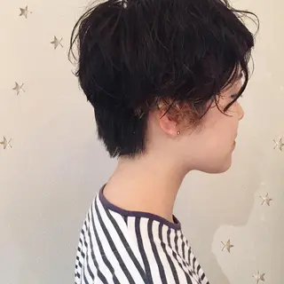 ショート 市川 千夏のヘアスタイル