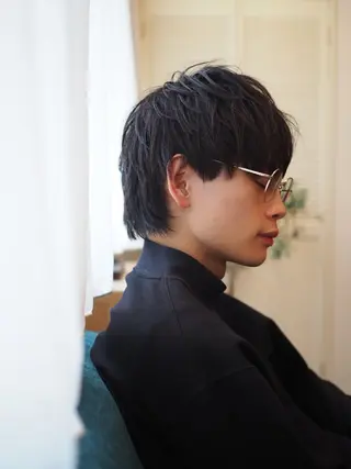 ショート メンズ ショートとレイヤーが 好きな人|三浦翔のヘアスタイル