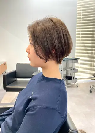 ショート 👑ボブはお任せ ミヤノ👑のヘアスタイル