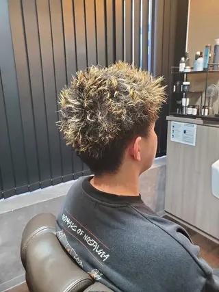 ショート メンズ メンズBOLT ハシモトのヘアスタイル