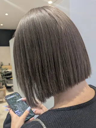 ミディアム 古屋 美春のヘアスタイル