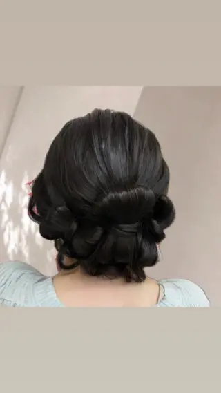 ヘアアレンジ アレンジ|カラー| キズナのヘアスタイル
