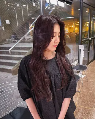 ロング カラー BLANCO nao.のヘアスタイル
