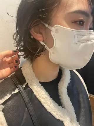 ショート パーマ EIGHT MAYUのヘアスタイル