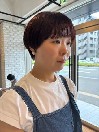 ショート 迫 裕美のヘアスタイル