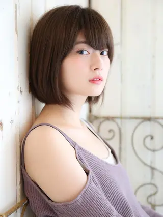 ショート 江原 彩華のヘアスタイル