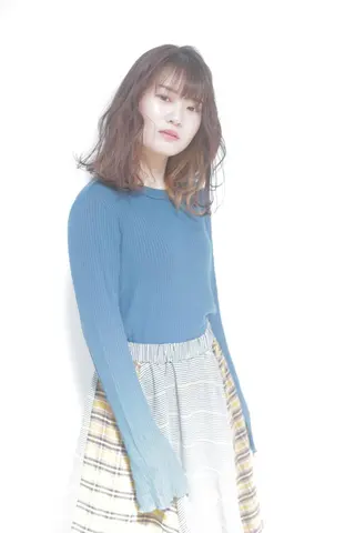 ミディアム 松浦 よしきのヘアスタイル