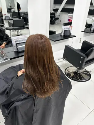 ロング カラー カラーモデル募集♩ ALIVEりんのヘアスタイル
