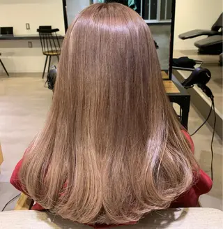 セミロング カラー パーマ ヘアアレンジ ネイル Sia中野新橋 『JUNYA』のヘアスタイル