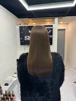 ロング カラー ブリーチ/エクステ モデル募集中🖤のヘアスタイル