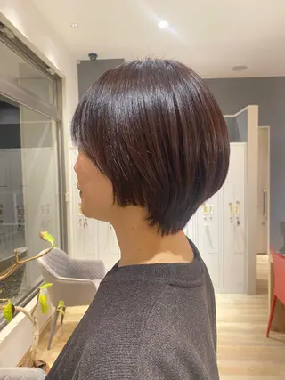 ショート balance. 後藤 千沙のヘアスタイル