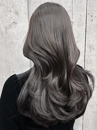 ロング カラー ヘアアレンジ 縮毛矯正特化 指名No.1shunのヘアスタイル