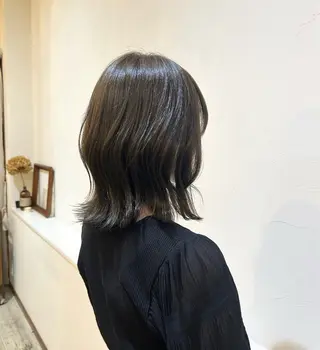 ミディアム 【SET-UP】高橋 海輝のヘアスタイル