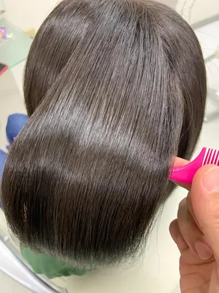 ミディアム 美容室 ユニティのヘアスタイル