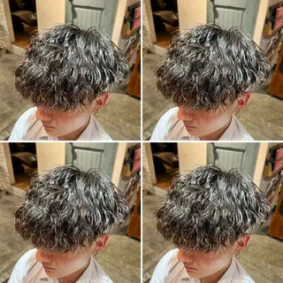 パーマ メンズ メンズパーマ特化 店長望月謙二郎のヘアスタイル