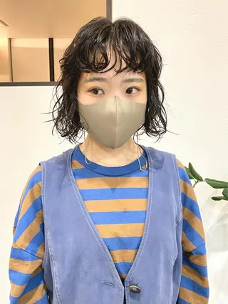 ショート パーマ ショート& パーマ　坂本のヘアスタイル