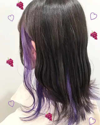 ミディアム カラー 新宿駅近♡個室 ♡関口三都季🌜のヘアスタイル
