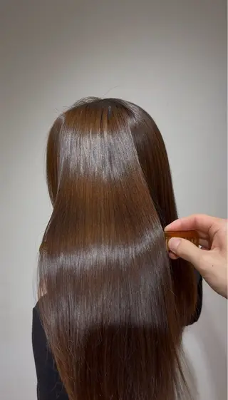 ミディアム 髪質改善・ 縮毛矯正・清水天空のヘアスタイル