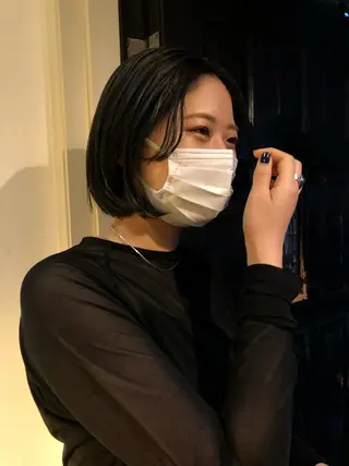 ショート カラー eri kinjoのヘアスタイル