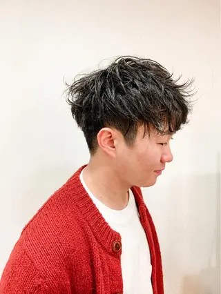 ショート パーマ ヘアアレンジ メンズ メンズスタイル ly本厚木のヘアスタイル