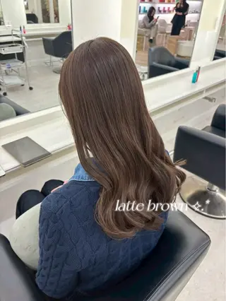 ロング カラー parvemix ／川崎 はるひ🎀のヘアスタイル