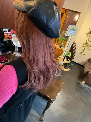 ロング カラー 大野 桃果🐸のヘアスタイル