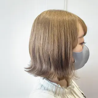 ショート カラー 坂 瑞希のヘアスタイル