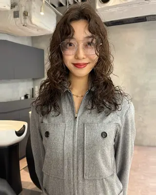 ロング パーマ 🌿【パーマ美容師】 カイチ🌿のヘアスタイル