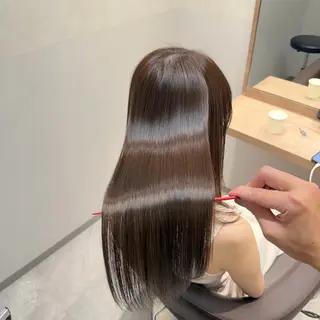 ロング 福田 修平 髪質改善/美髪矯正のヘアスタイル
