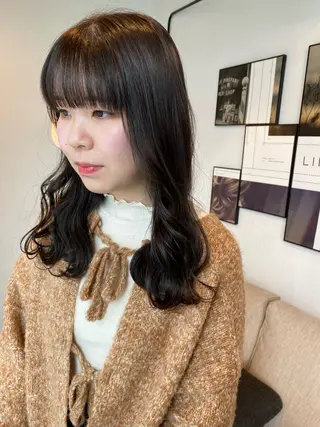 ロング カラー LUVISM新潟🎀 透明感カラー/ミユのヘアスタイル