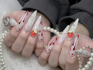 メンズ ネイル ✨Bloom Ruby❣️のネイルデザイン