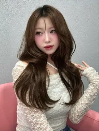 ロング カラー 表参道/ワンホンヘア SAAYA🖤のヘアスタイル