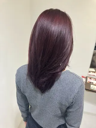 セミロング MI NAのヘアスタイル