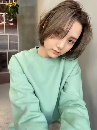 ショート 透明感カラー/ レイヤー/REIKAのヘアスタイル