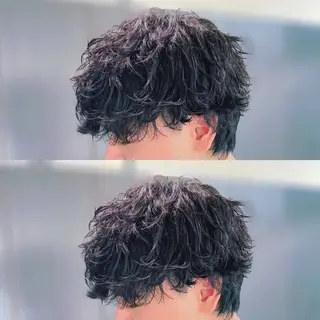 パーマ メンズ 優真/難波で 1番パーマが上手いのヘアスタイル
