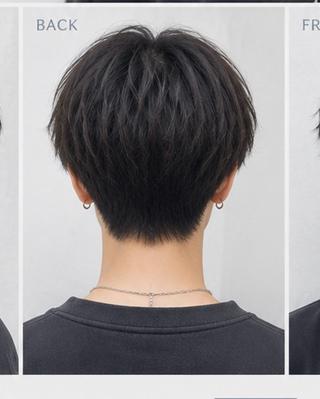 ショート メンズ タケ ウチのヘアスタイル